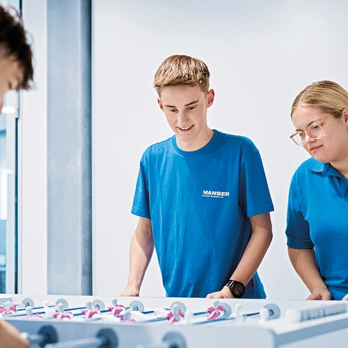 Lehre bei Manser: Deine Top-Ausbildung