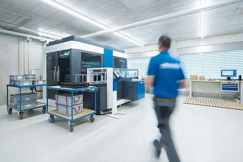 Highest cleanliness for our customers - a promise of our second fully automatic cleaning system